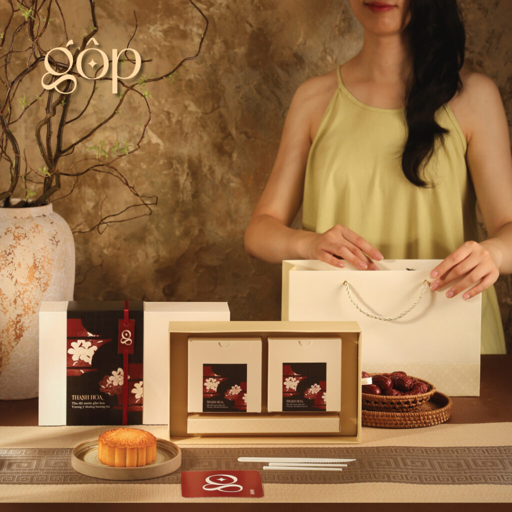 Bánh trung thu Gộp - Hộp bánh trung thu Gộp - Quà tặng doanh nghiệp