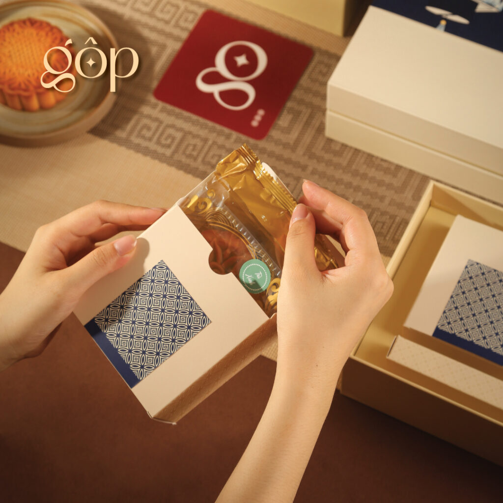 Bánh trung thu Gộp - Hộp bánh trung thu Gộp - Quà tặng doanh nghiệp