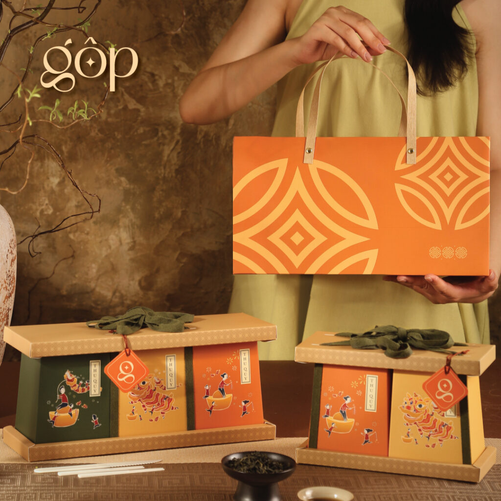 Bánh trung thu Gộp - Hộp bánh trung thu Gộp - Quà tặng doanh nghiệp