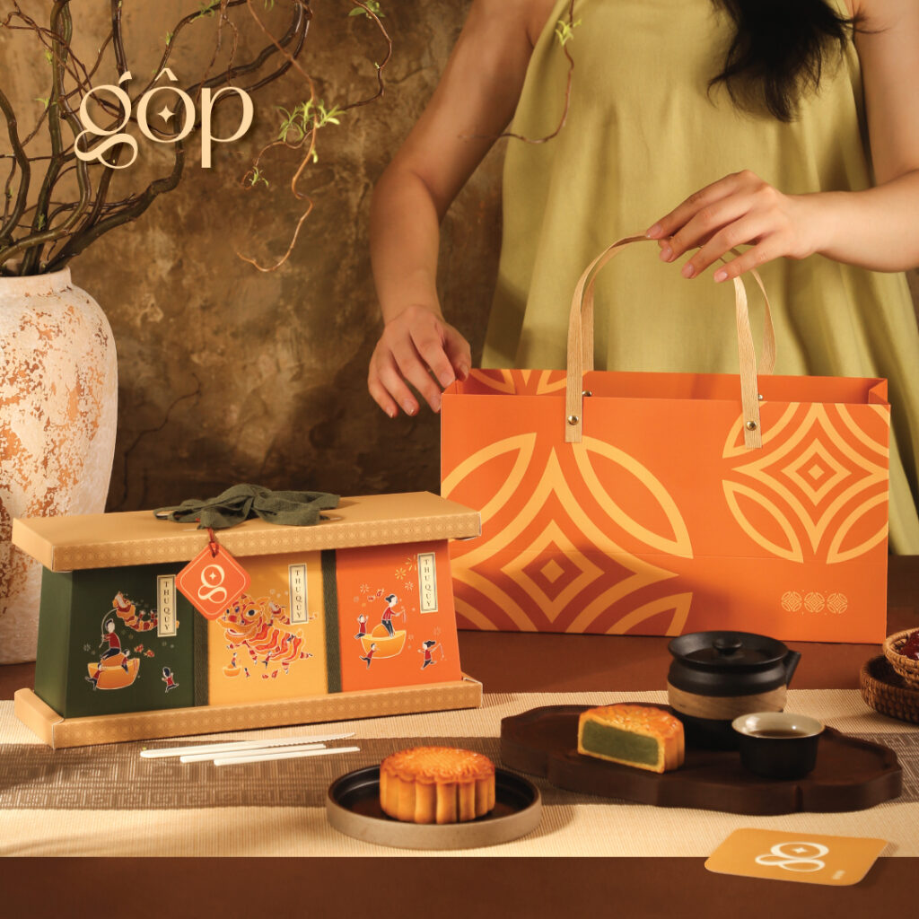 Bánh trung thu Gộp - Hộp bánh trung thu Gộp - Quà tặng doanh nghiệp
