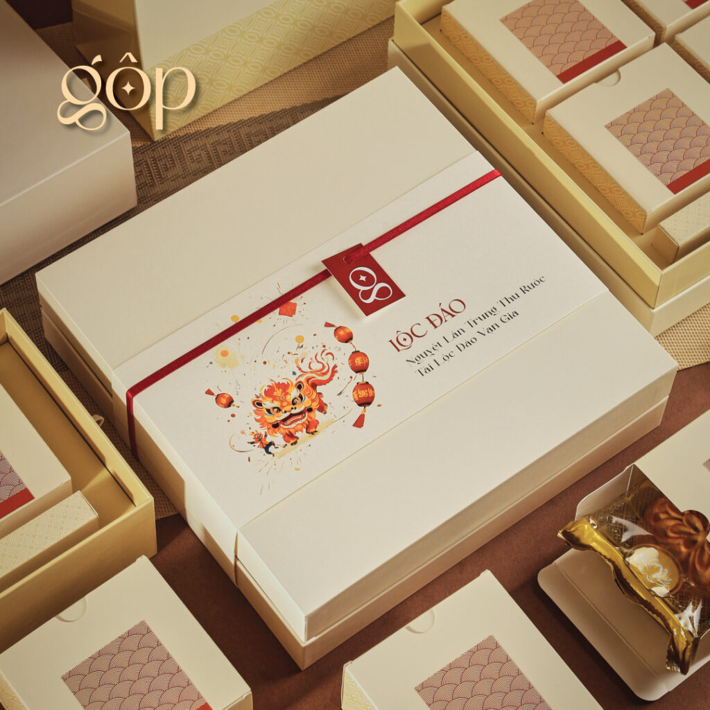 Bánh trung thu Gộp - Hộp bánh trung thu Gộp - Quà tặng doanh nghiệp