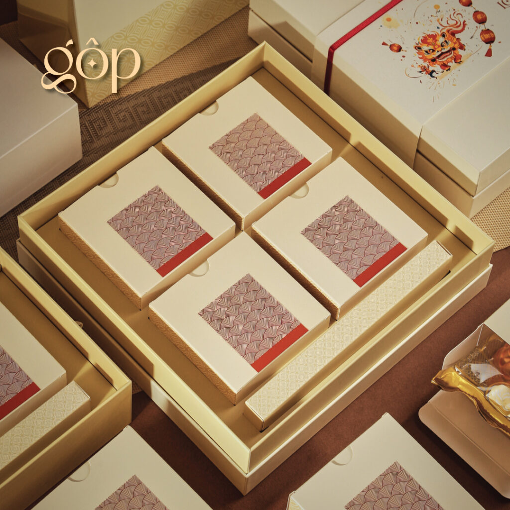 Bánh trung thu Gộp - Hộp bánh trung thu Gộp - Quà tặng doanh nghiệp