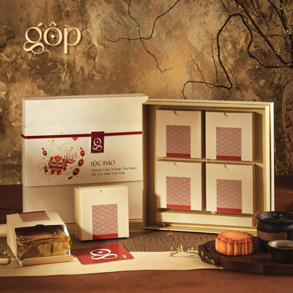 Bánh trung thu Gộp - Hộp bánh trung thu Gộp - Quà tặng doanh nghiệp
