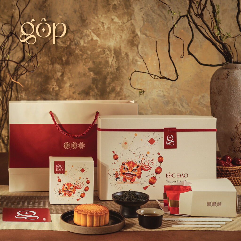 Bánh trung thu Gộp - Hộp bánh trung thu Gộp - Quà tặng doanh nghiệp