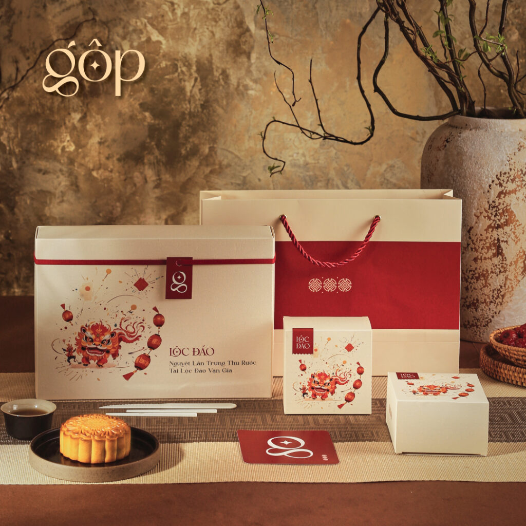 Bánh trung thu Gộp - Hộp bánh trung thu Gộp - Quà tặng doanh nghiệp