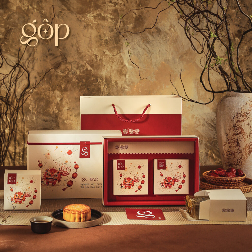 Bánh trung thu Gộp - Hộp bánh trung thu Gộp - Quà tặng doanh nghiệp