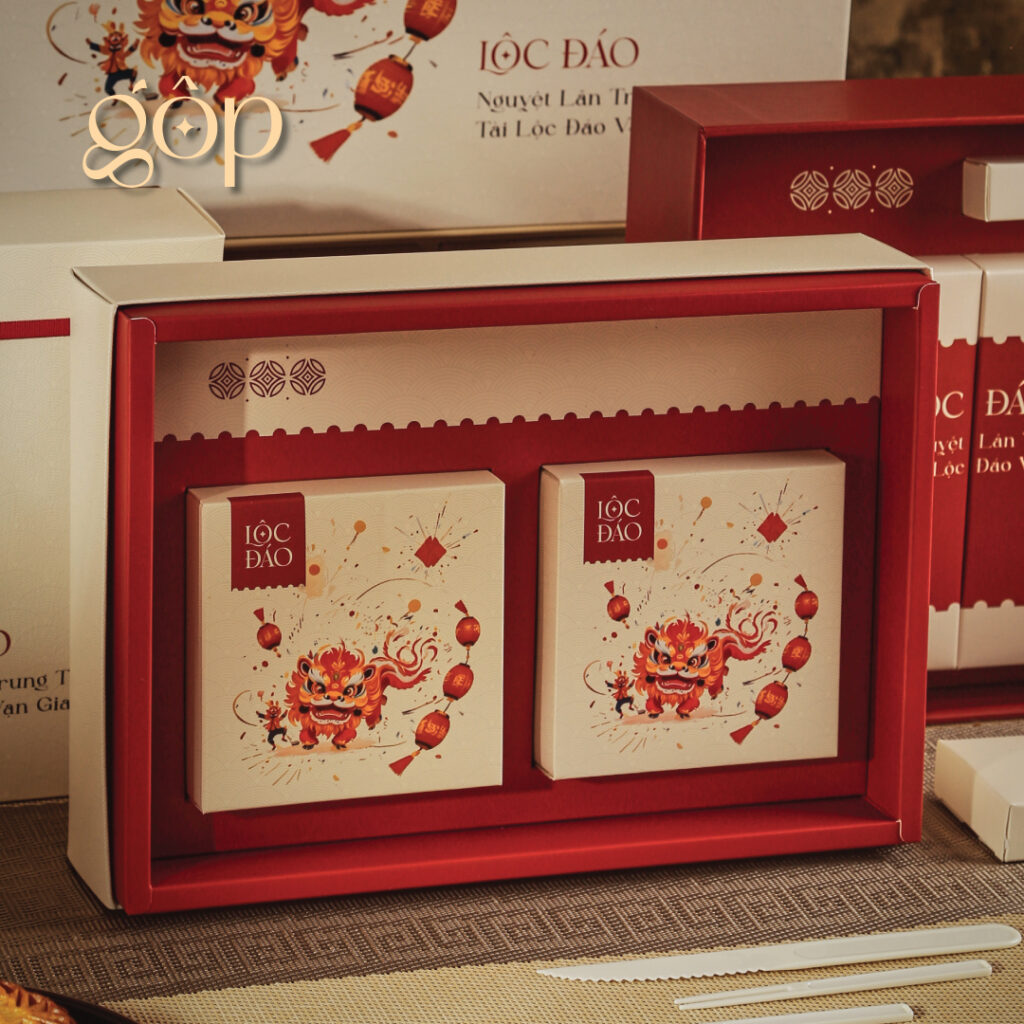 Bánh trung thu Gộp - Hộp bánh trung thu Gộp - Quà tặng doanh nghiệp