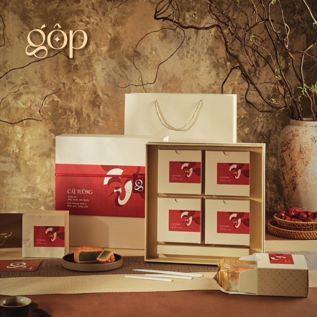 Bánh trung thu Gộp - Hộp bánh trung thu Gộp - Quà tặng doanh nghiệp