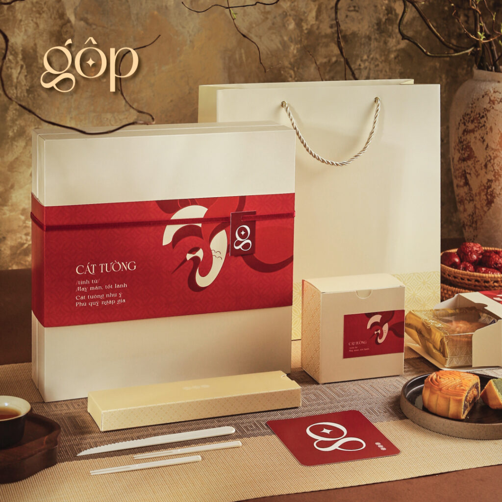 Bánh trung thu Gộp - Hộp bánh trung thu Gộp - Quà tặng doanh nghiệp