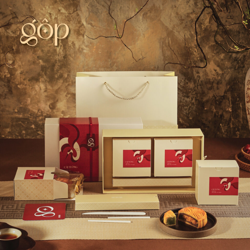 Bánh trung thu Gộp - Hộp bánh trung thu Gộp - Quà tặng doanh nghiệp