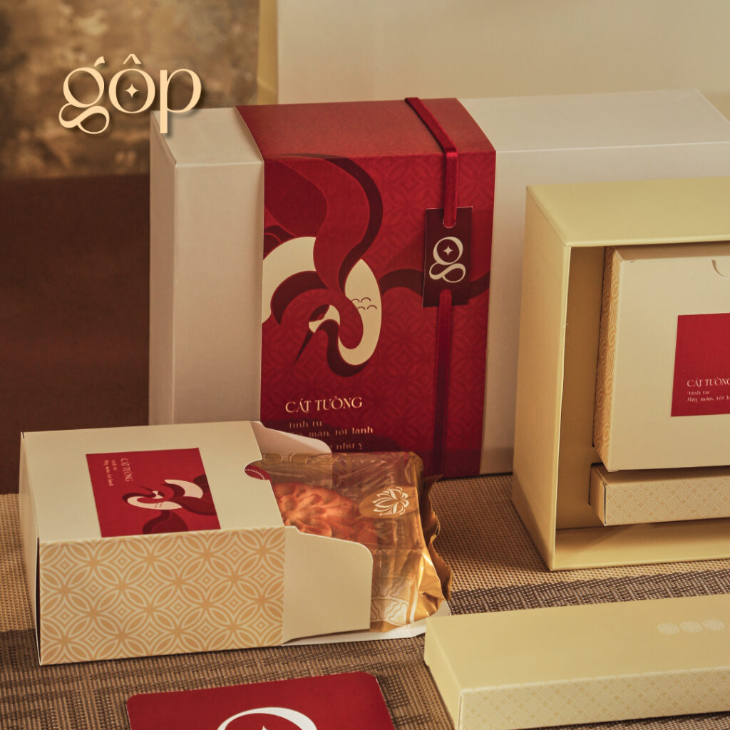 Bánh trung thu Gộp - Hộp bánh trung thu Gộp - Quà tặng doanh nghiệp