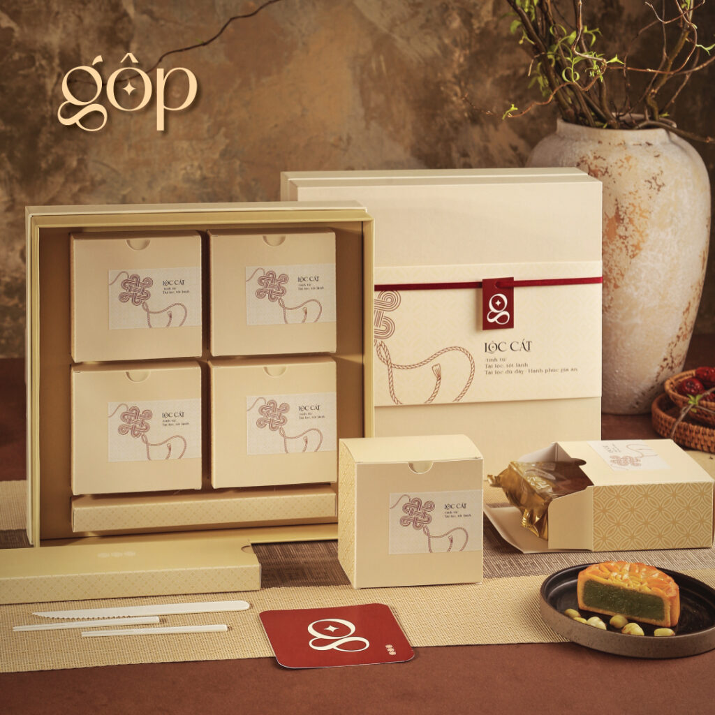 Bánh trung thu Gộp - Hộp bánh trung thu Gộp - Quà tặng doanh nghiệp