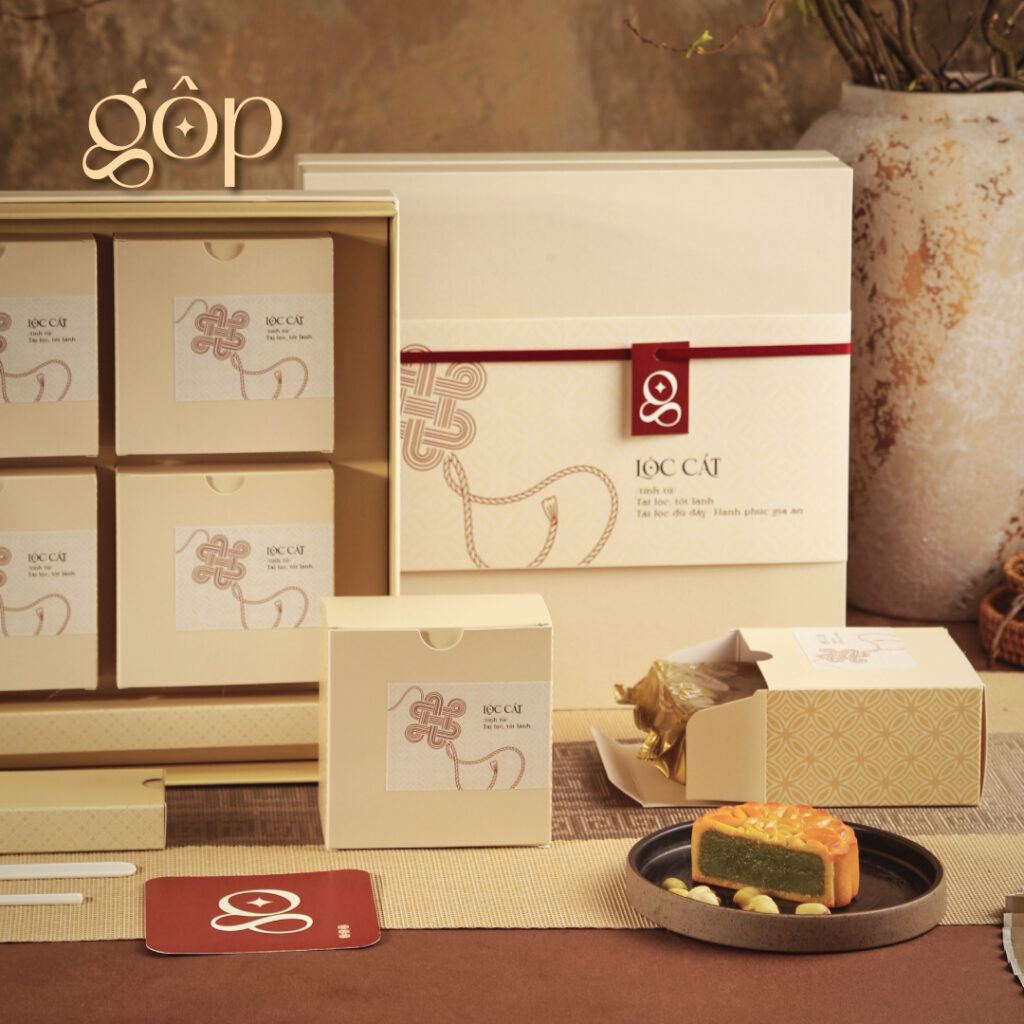 Bánh trung thu Gộp - Hộp bánh trung thu Gộp - Quà tặng doanh nghiệp