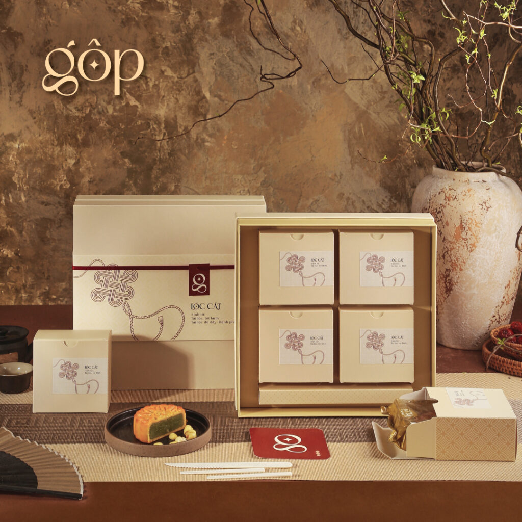 Bánh trung thu Gộp - Hộp bánh trung thu Gộp - Quà tặng doanh nghiệp