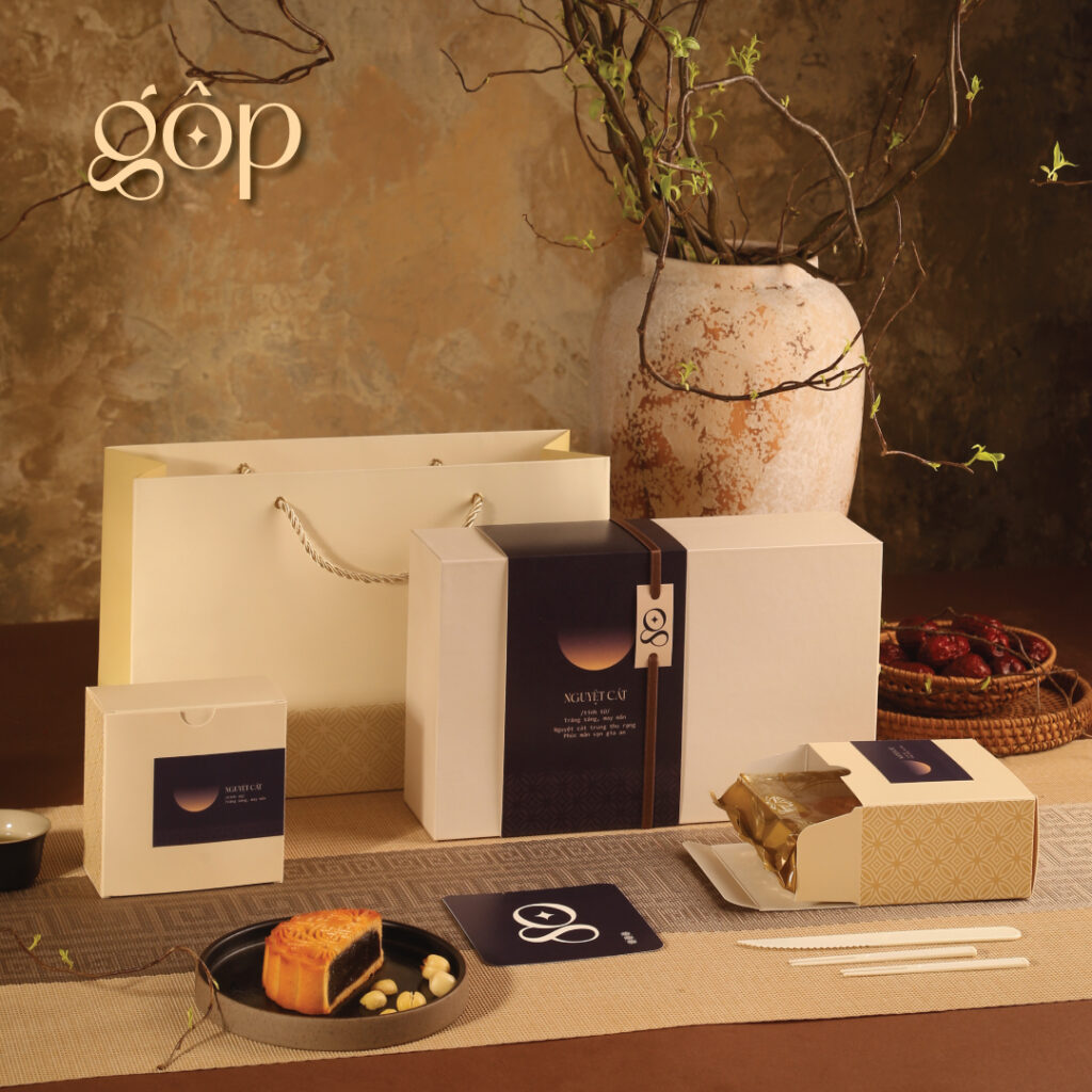Bánh trung thu Gộp - Hộp bánh trung thu Gộp - Quà tặng doanh nghiệp