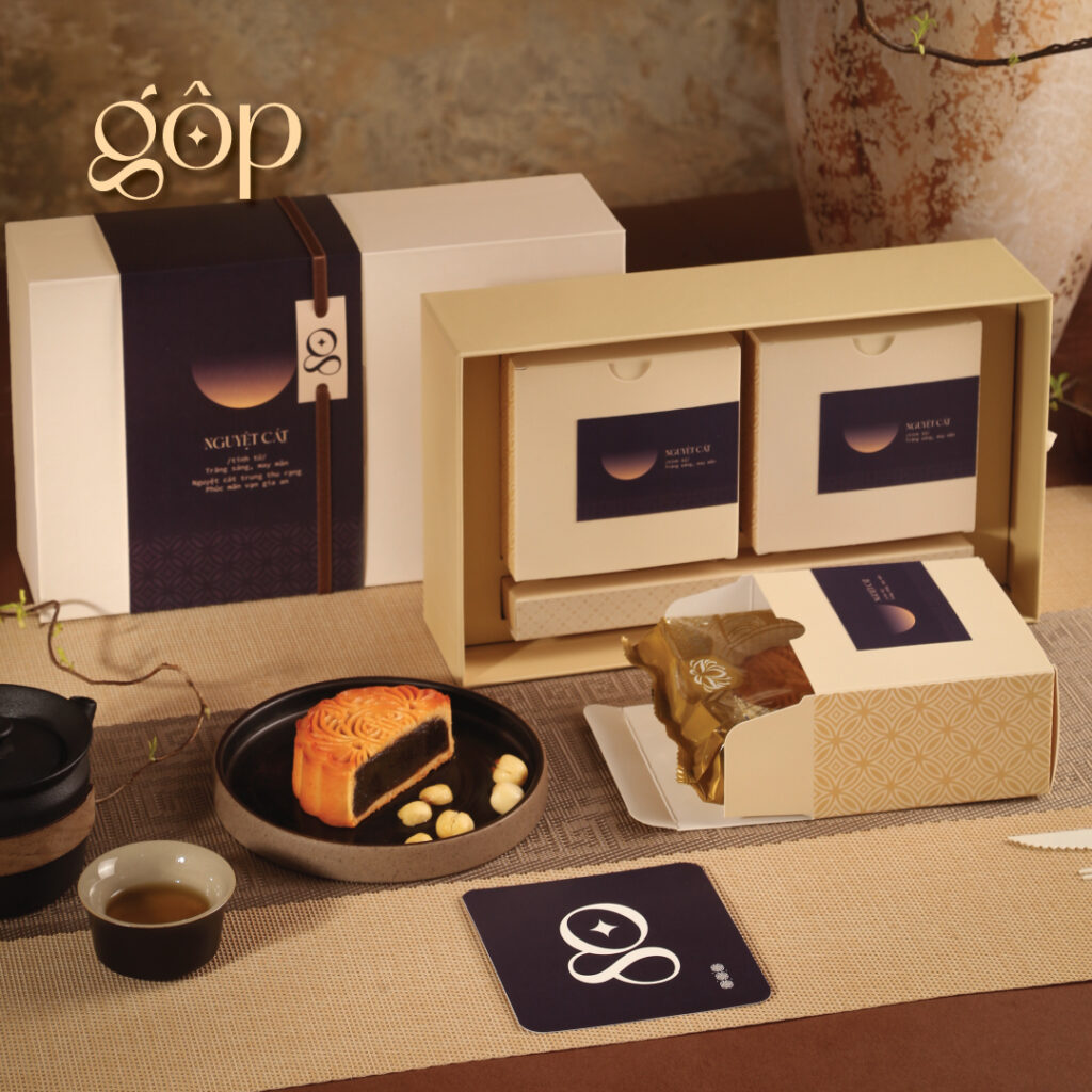 Bánh trung thu Gộp - Hộp bánh trung thu Gộp - Quà tặng doanh nghiệp