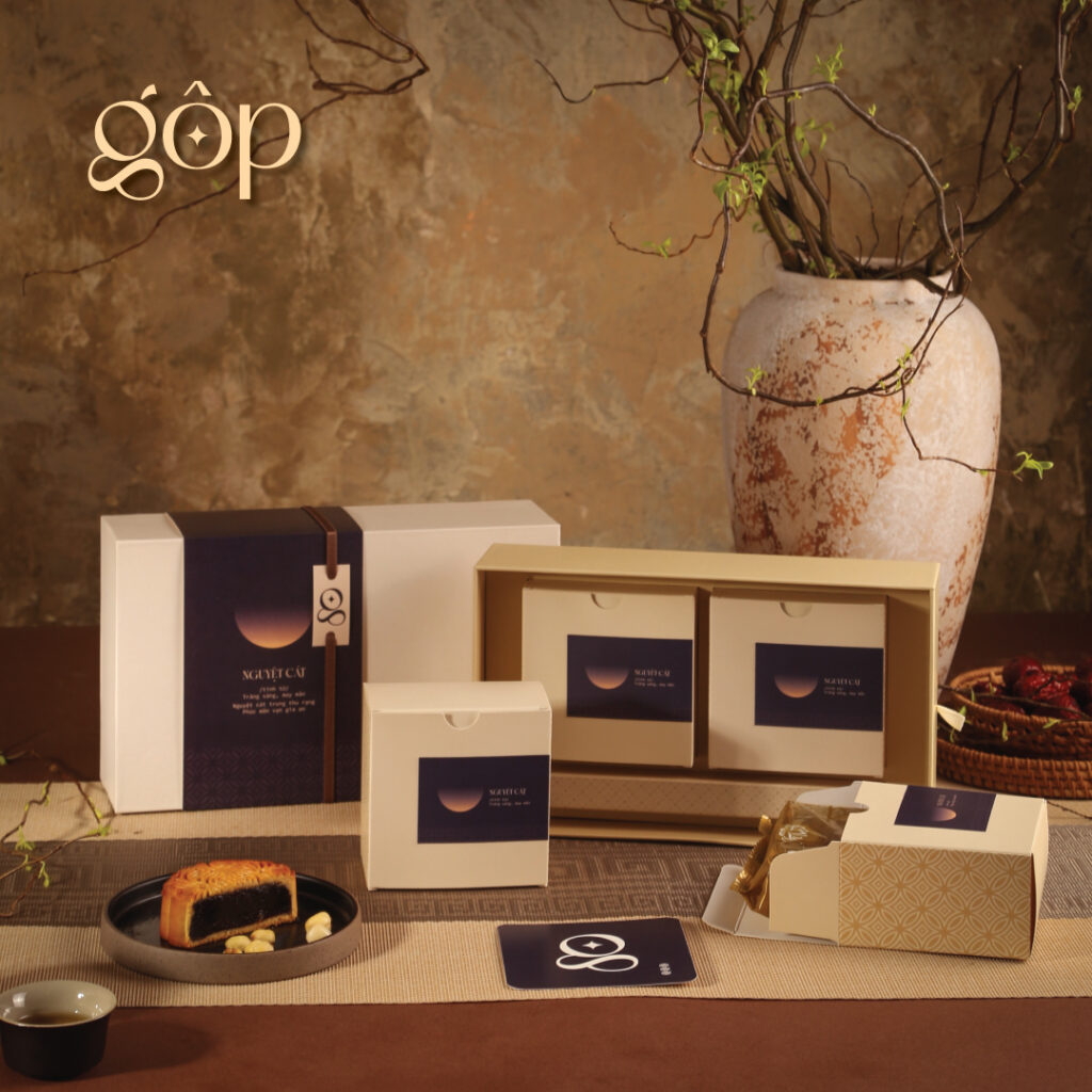 Bánh trung thu Gộp - Hộp bánh trung thu Gộp - Quà tặng doanh nghiệp