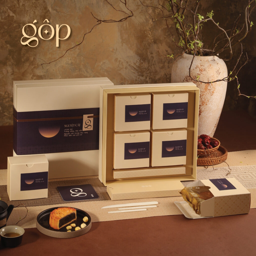 Bánh trung thu Gộp - Hộp bánh trung thu Gộp - Quà tặng doanh nghiệp