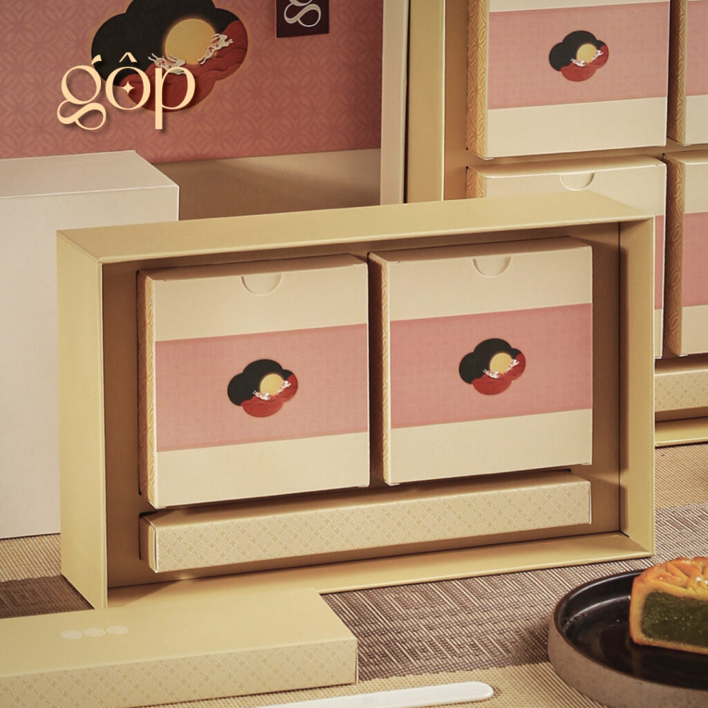 Bánh trung thu Gộp - Hộp bánh trung thu Gộp - Quà tặng doanh nghiệp