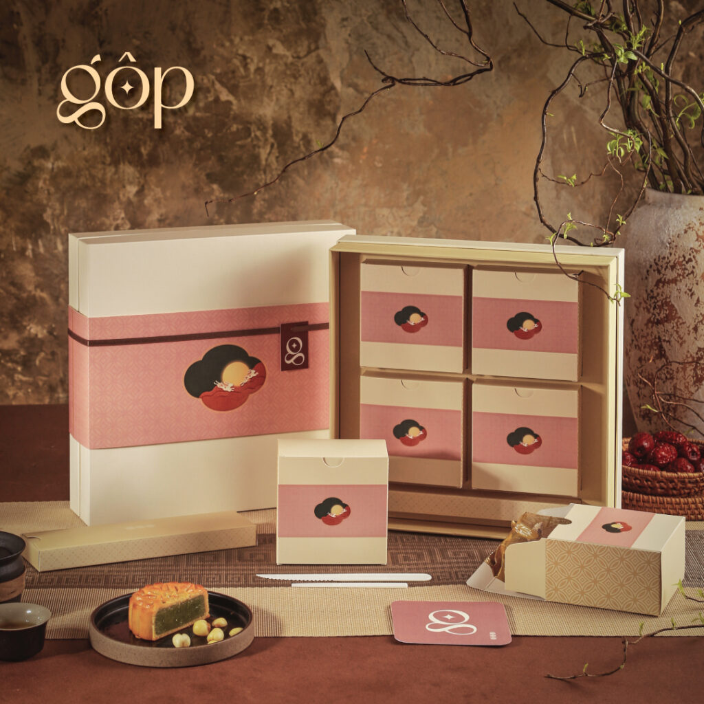 Bánh trung thu Gộp - Hộp bánh trung thu Gộp - Quà tặng doanh nghiệp