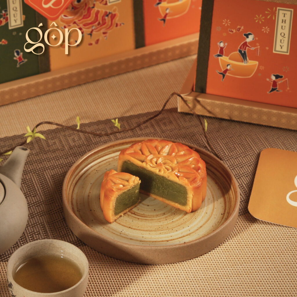 Hộp Tài Lộc 3 bánh 150g - Bánh trung thu Gộp