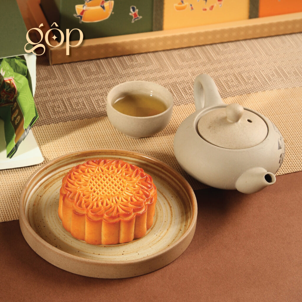 Hộp Tài Lộc 3 bánh 150g - Bánh trung thu Gộp