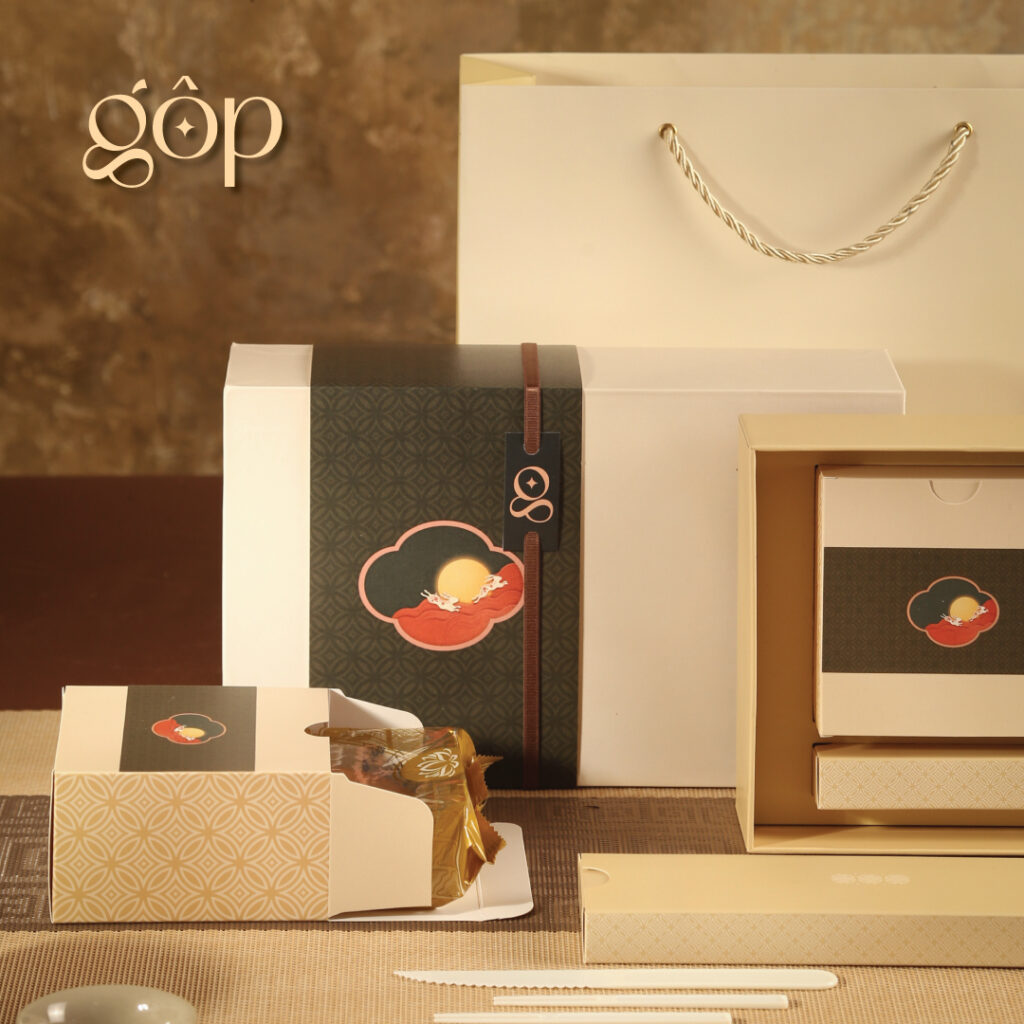 Bánh trung thu Gộp - Hộp bánh trung thu Gộp - Quà tặng doanh nghiệp