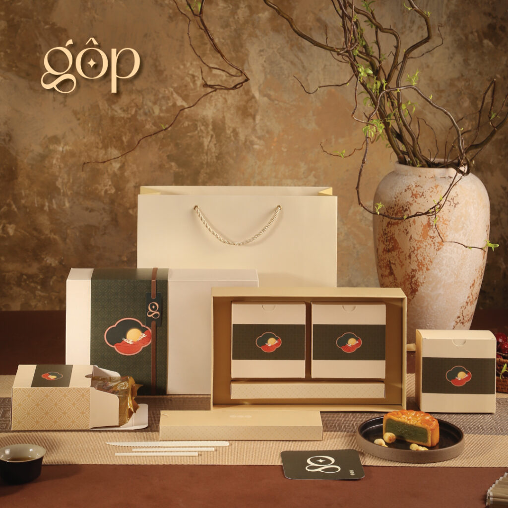 Bánh trung thu Gộp - Hộp bánh trung thu Gộp - Quà tặng doanh nghiệp