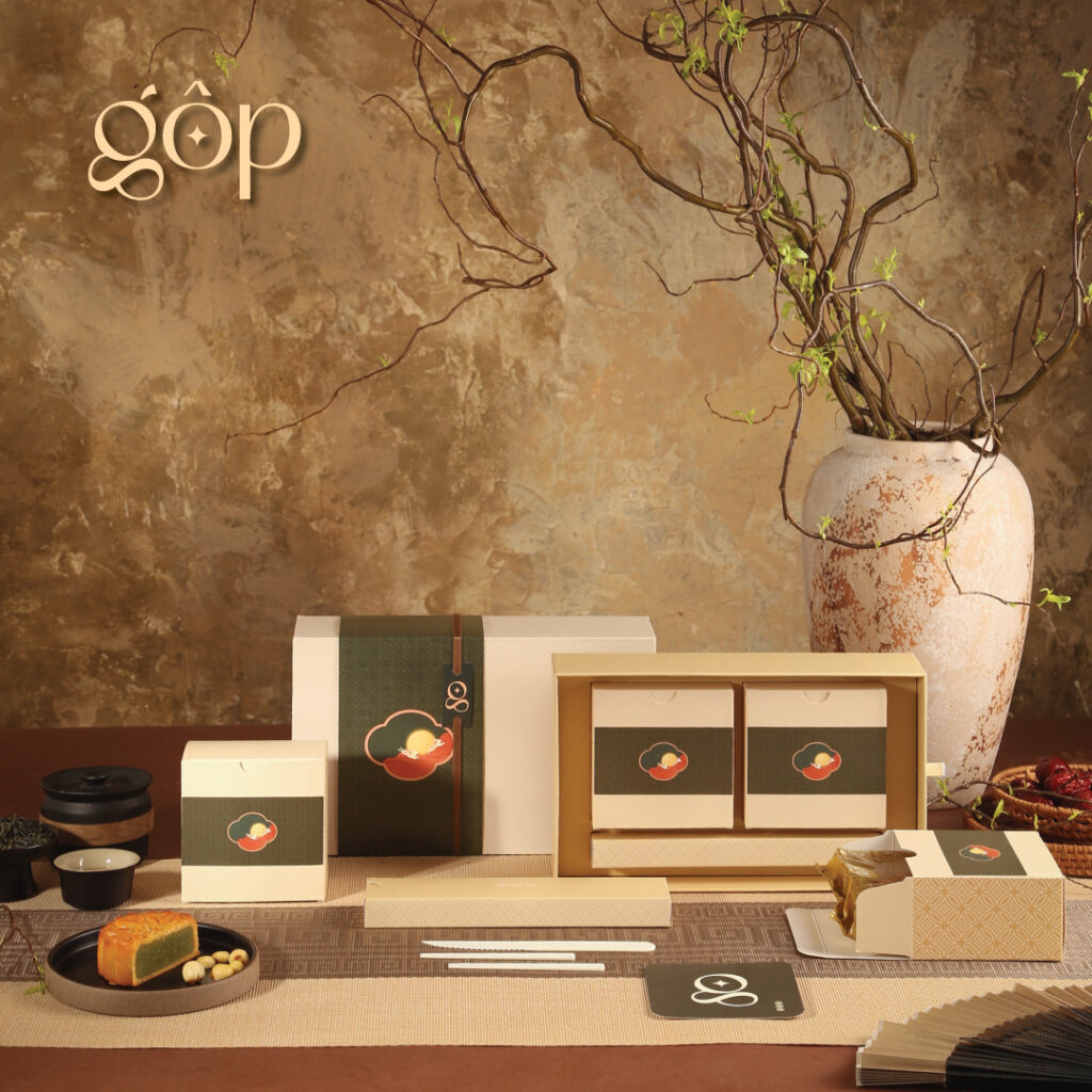 Bánh trung thu Gộp - Hộp bánh trung thu Gộp - Quà tặng doanh nghiệp