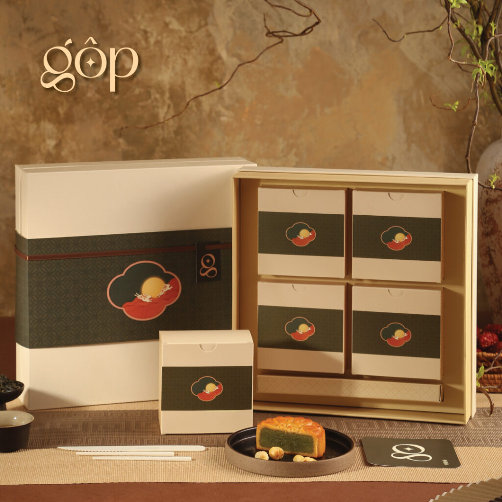 Bánh trung thu Gộp - Hộp bánh trung thu Gộp - Quà tặng doanh nghiệp