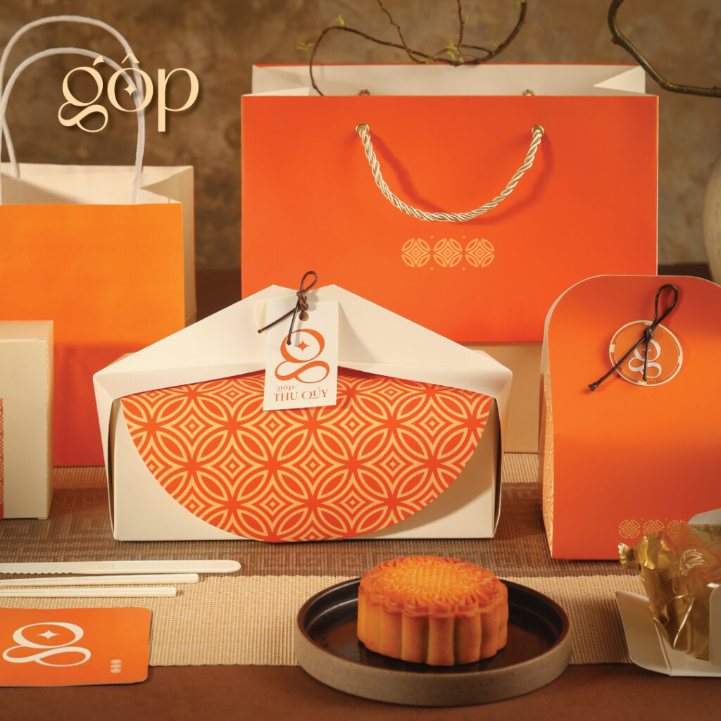 Bánh trung thu Gộp - Hộp bánh trung thu Gộp - Quà tặng doanh nghiệp