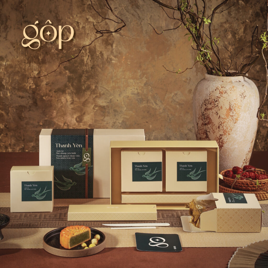 Bánh trung thu Gộp - Hộp bánh trung thu Gộp - Quà tặng doanh nghiệp