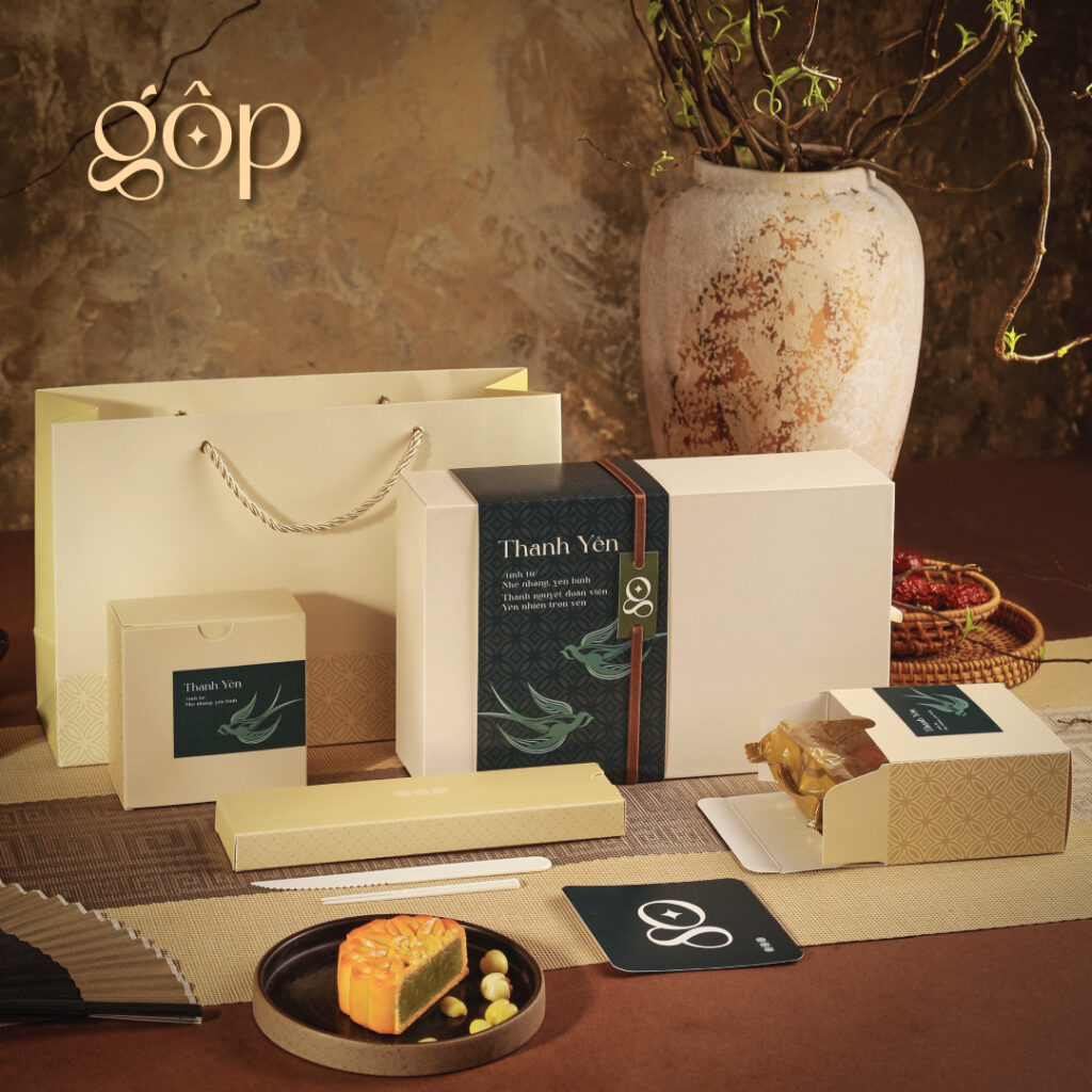 Bánh trung thu Gộp - Hộp bánh trung thu Gộp - Quà tặng doanh nghiệp