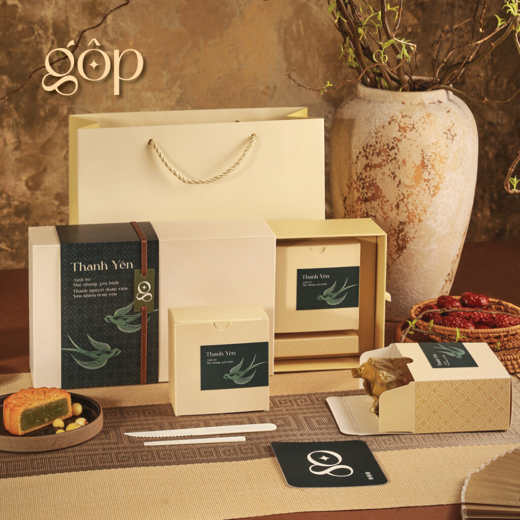 Bánh trung thu Gộp - Hộp bánh trung thu Gộp - Quà tặng doanh nghiệp