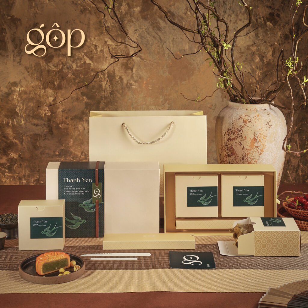 Bánh trung thu Gộp - Hộp bánh trung thu Gộp - Quà tặng doanh nghiệp