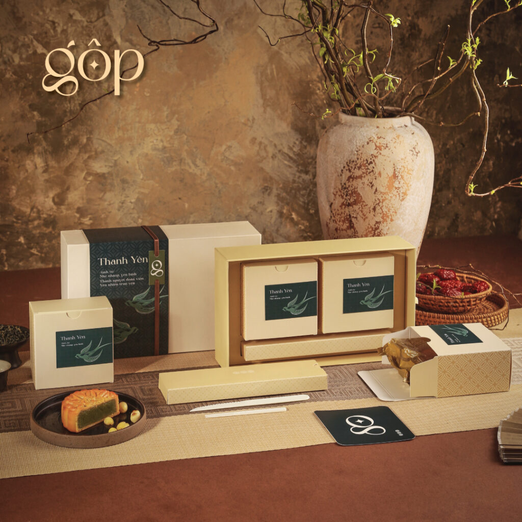 Bánh trung thu Gộp - Hộp bánh trung thu Gộp - Quà tặng doanh nghiệp