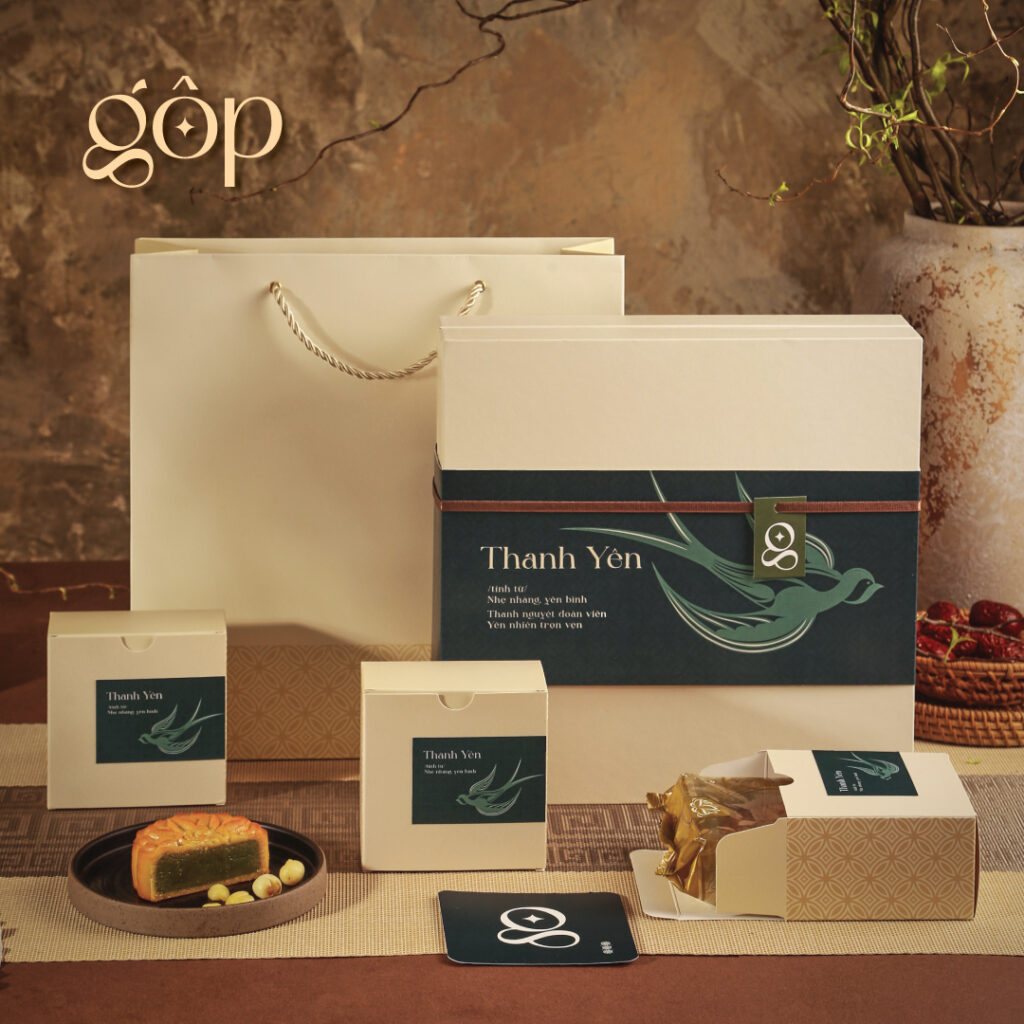 Bánh trung thu Gộp - Hộp bánh trung thu Gộp - Quà tặng doanh nghiệp