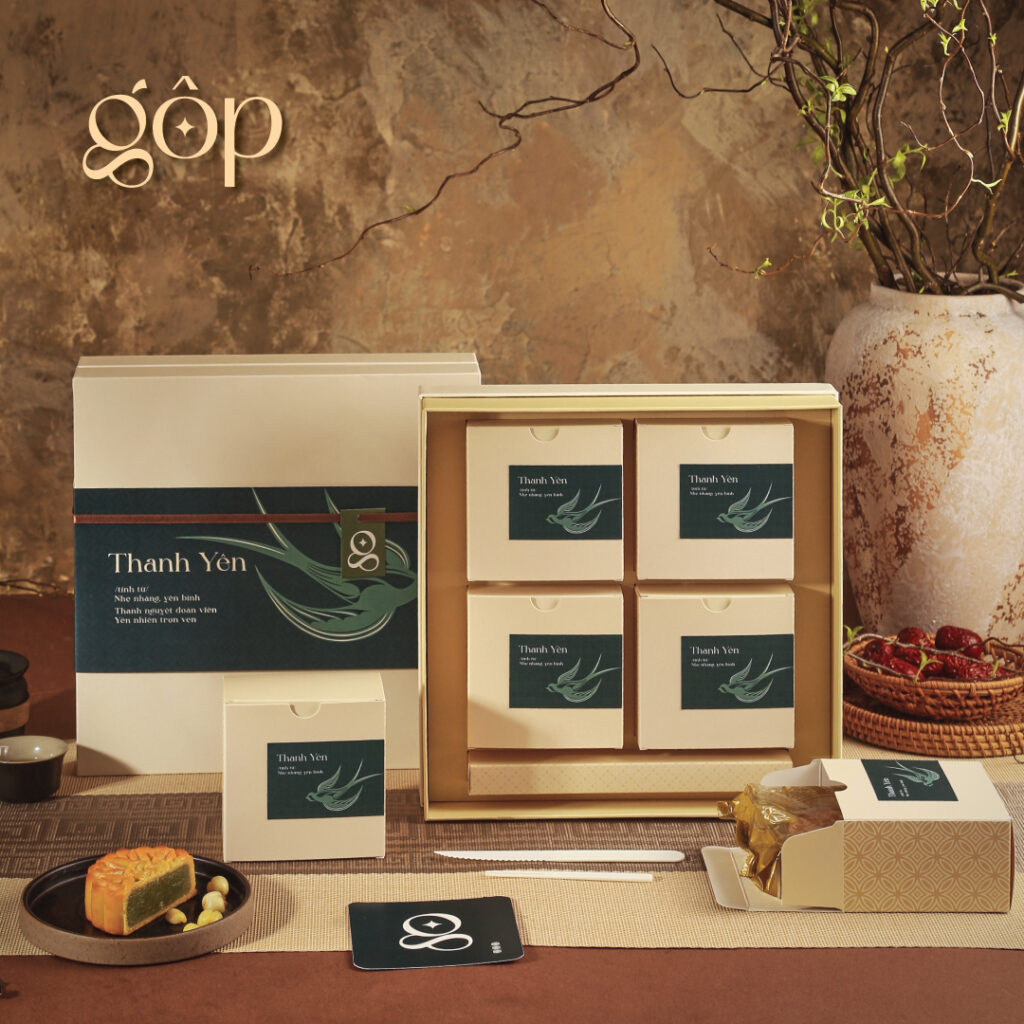 Bánh trung thu Gộp - Hộp bánh trung thu Gộp - Quà tặng doanh nghiệp