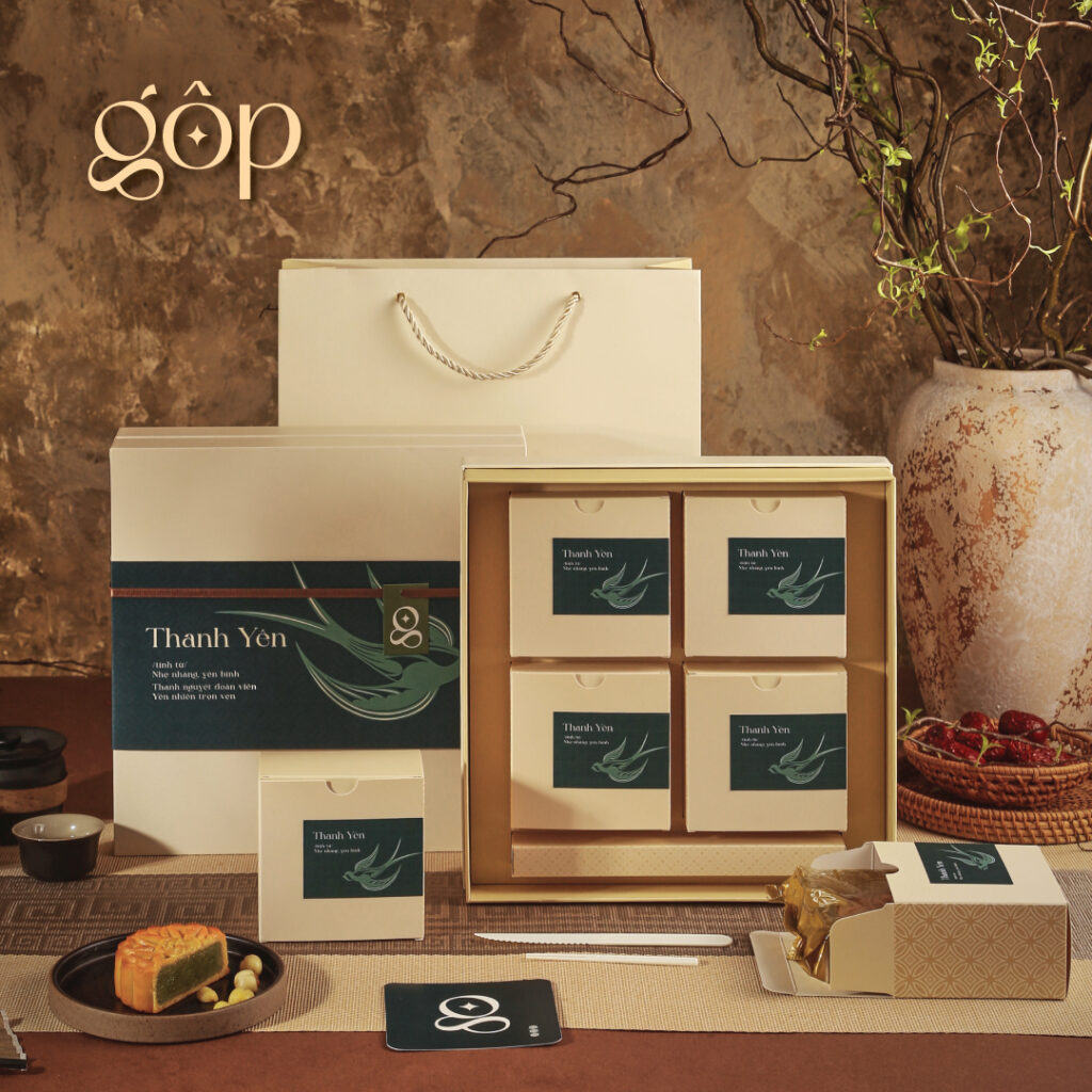 Bánh trung thu Gộp - Hộp bánh trung thu Gộp - Quà tặng doanh nghiệp